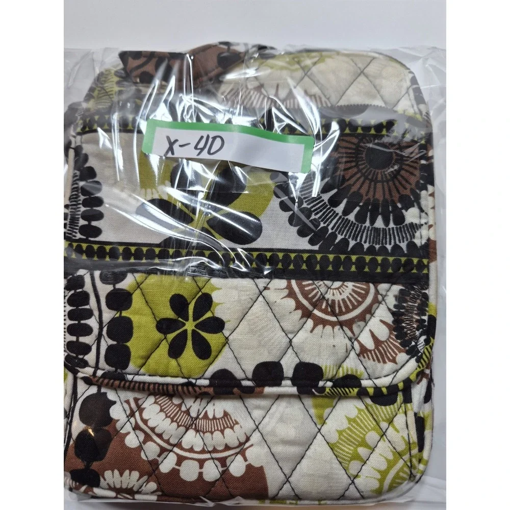 Vera Bradley's Crossbody Purse Mini Hipster‎ Quilted Y2k Baroque Retired Print